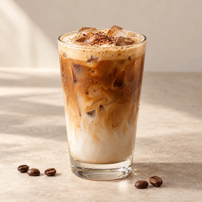 Inspirasi minuman dingin Cappuccino